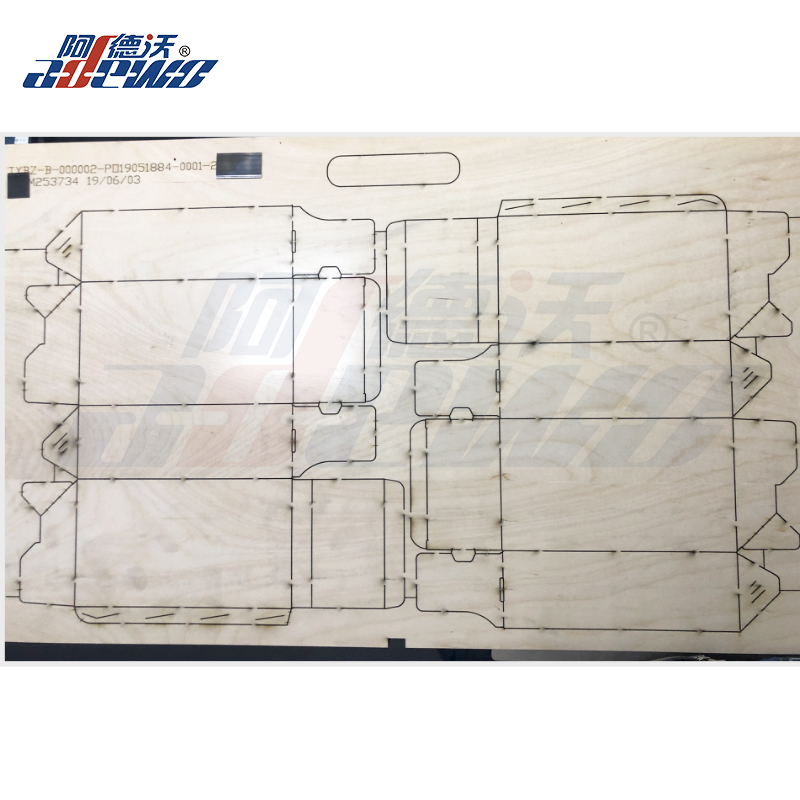 400 Watts Die Boards Plywood Laser Cutting Machine